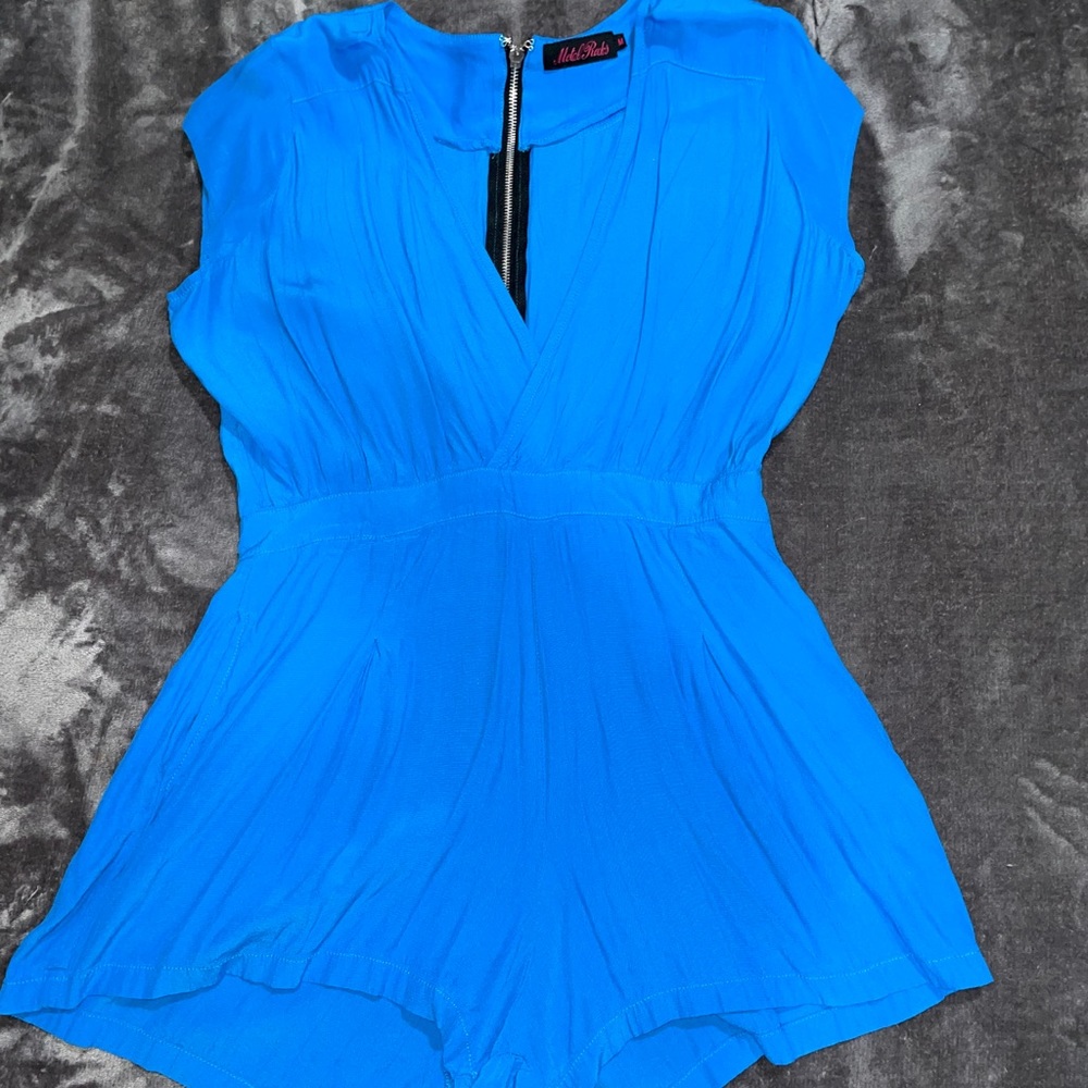 Blue Romper